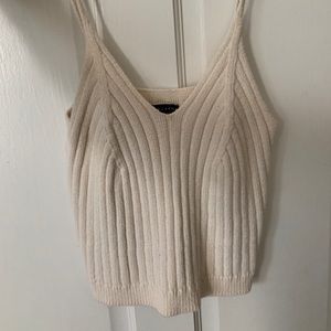 Ribbed Sweater tank